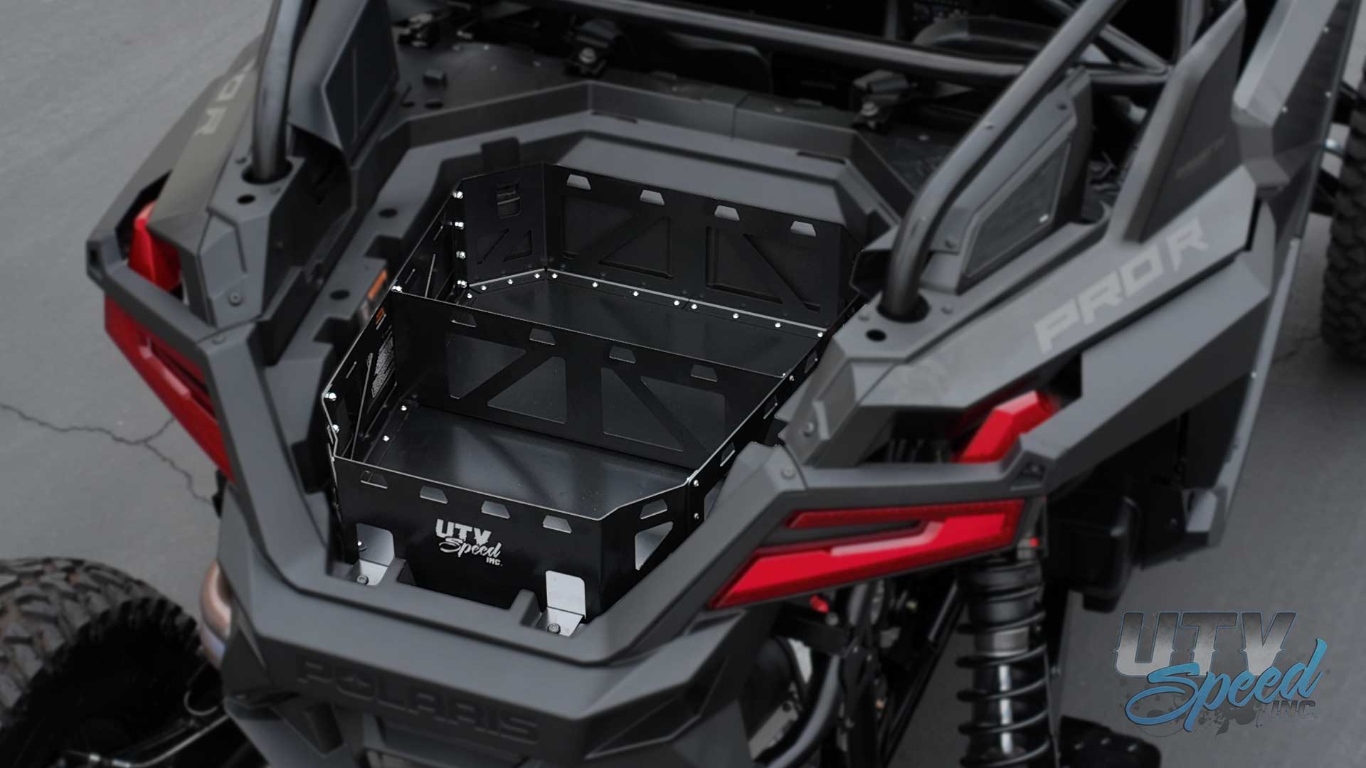 Pro R Cargo Rack Bed Box by UTV Speed